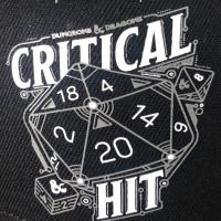 Dungeons and Dragons Cap - Men's Snapback - Critical HIT Design