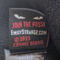 Emily the Strange Beanie - Women's Winter Hat - Striped Bobble Hat