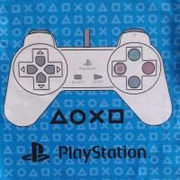 Boys Playstation Pyjamas - Control Design - Blue Black