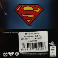 Boys Toddler Superman Emblem Pyjamas