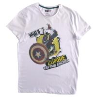 Zombie Captain America T Shirt - Men's - Marvel What If...?