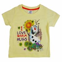 Disney Frozen Girls T-Shirt - Olaf Warm Hugs