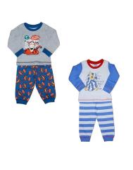 2 Pack Disney Winnie The Pooh Baby Boys Pyjamas 