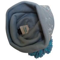 Stitch Pom Beanie - Women's winter Hat - Snowflakes and Stitch