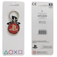Playstation Keychain - Zinc Alloy - Logo Design