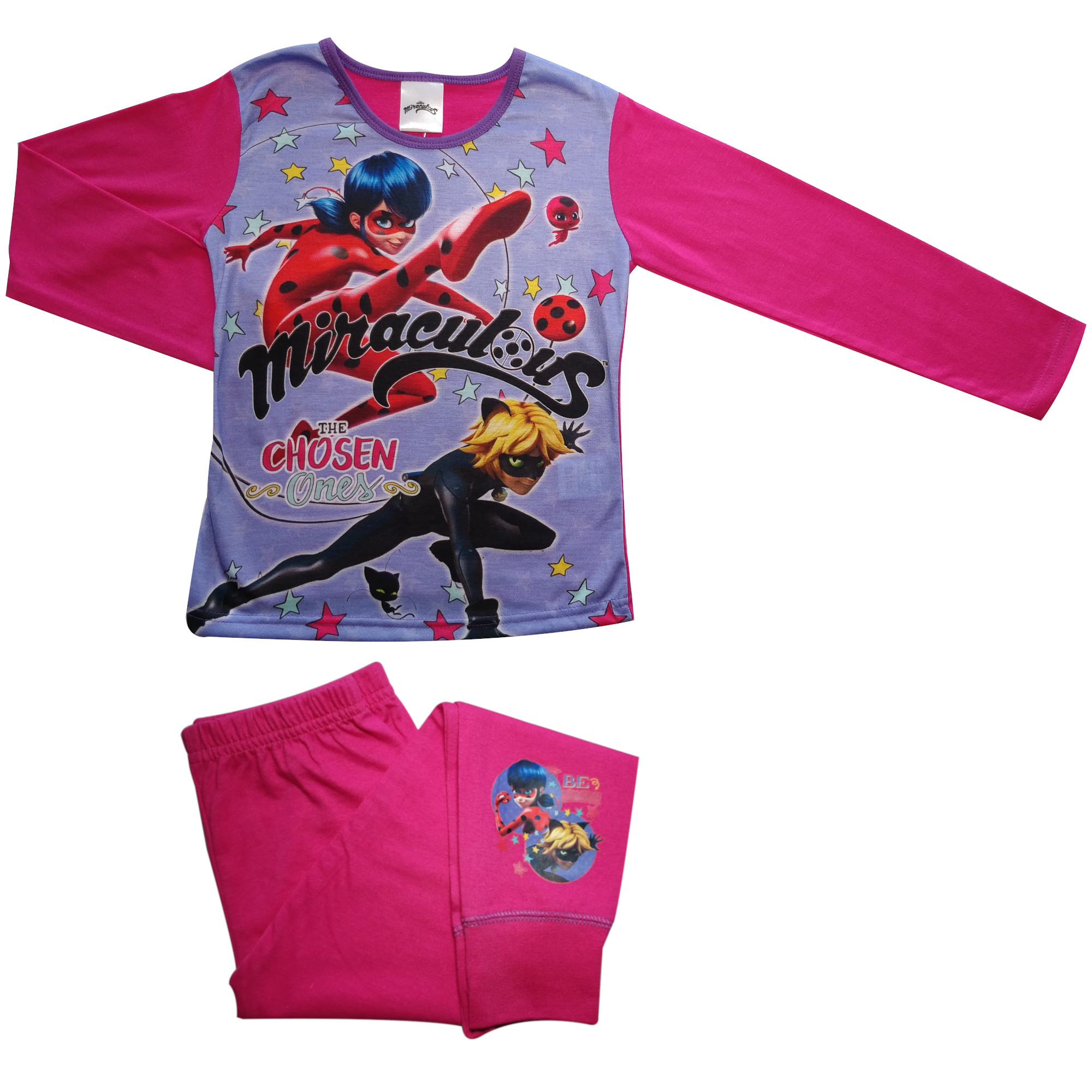 Zag Pink Miraculous Ladybug Pyjamas Pyjamas For Girls From World Of Fables