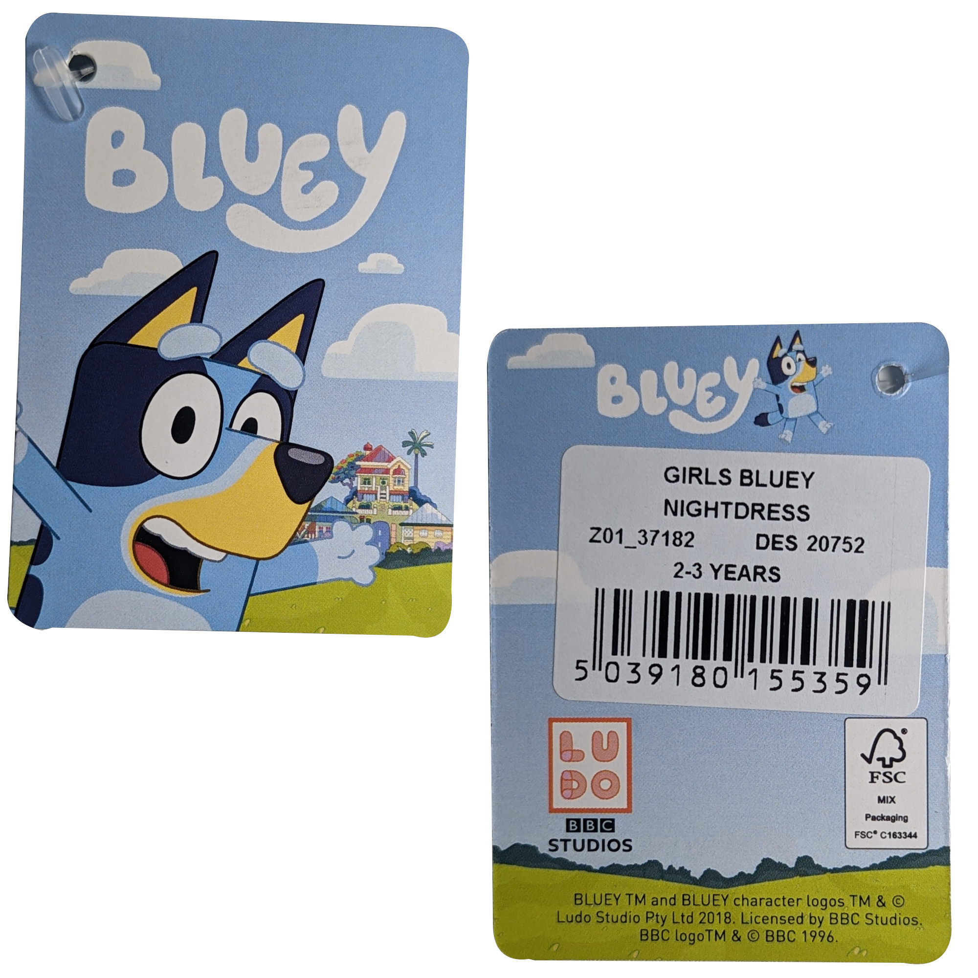 Bluey nightgown hotsell